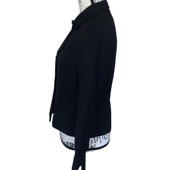 TALBOTS fitted black business blazer jacket 4 - Picture 3 of 6